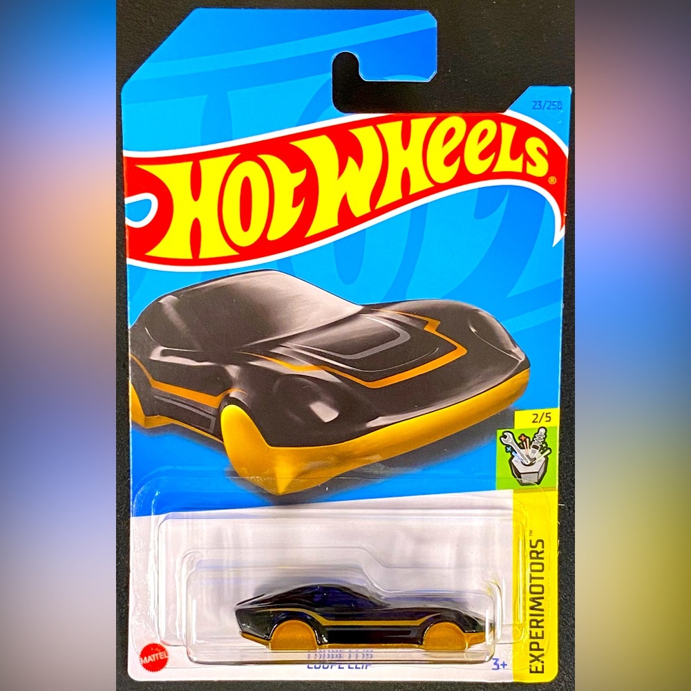 ✅ 🚗 4/20 🚗 NEW 2023 MATTEL HOT WHEELS 2/5 HW EXPERIMOTORS COUPE CLIP #23/250